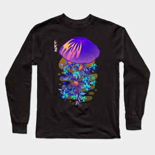 Jelly-Flowers Long Sleeve T-Shirt